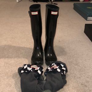 Hunter Boots (Black)